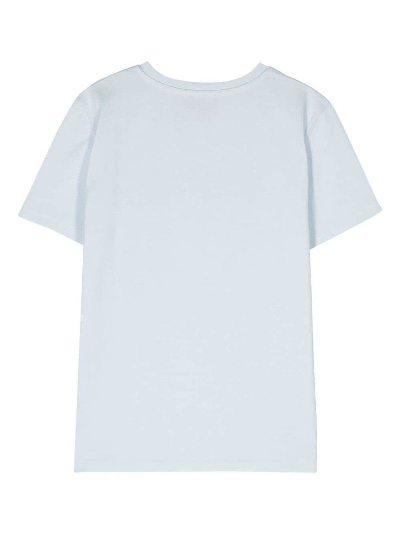 A.P.C. logo-print cotton T-shirt outlook
