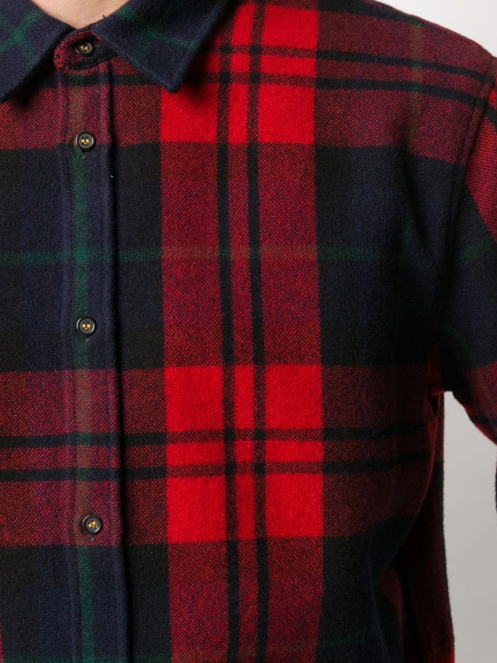 relaxed plaid shirt - 5