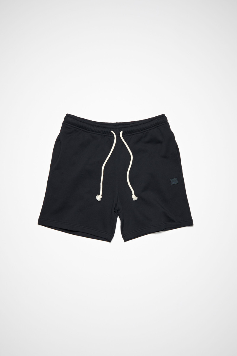 Cotton sweat shorts - Black 6