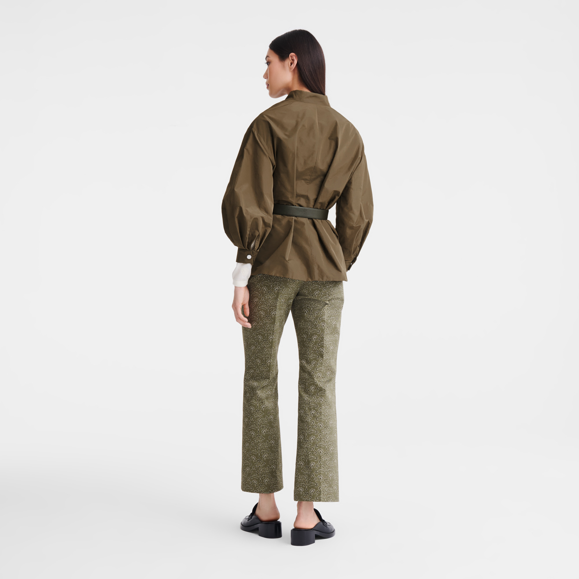 Trousers Laurel - Printed gabardine - 3