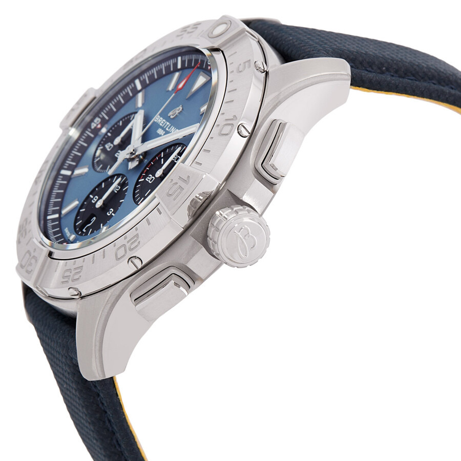 Breitling Avenger Chronograph 44mm Automatic Blue Dial Men's Watch AB0147101C1X1 - 2