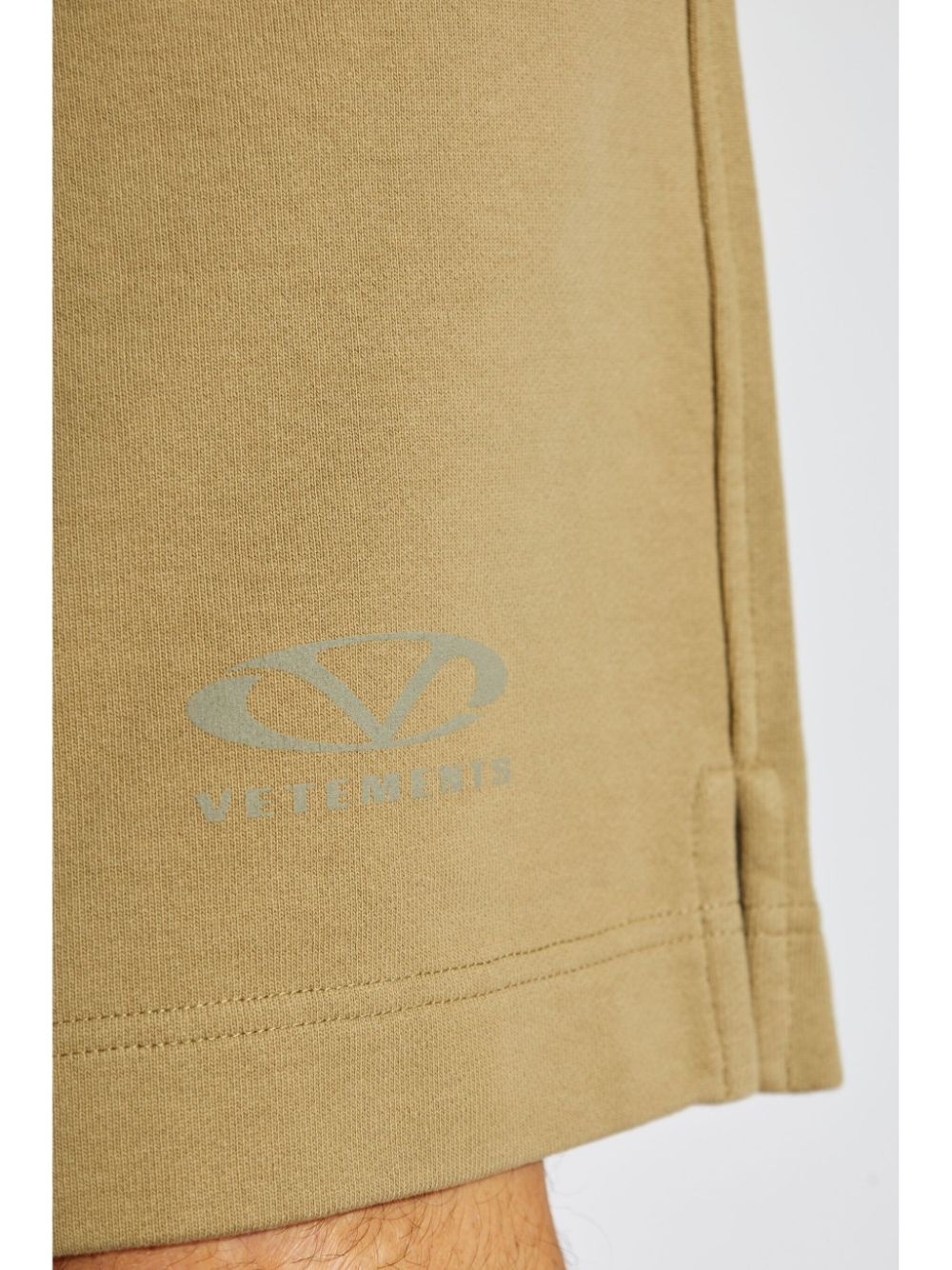logo-print shorts - 5