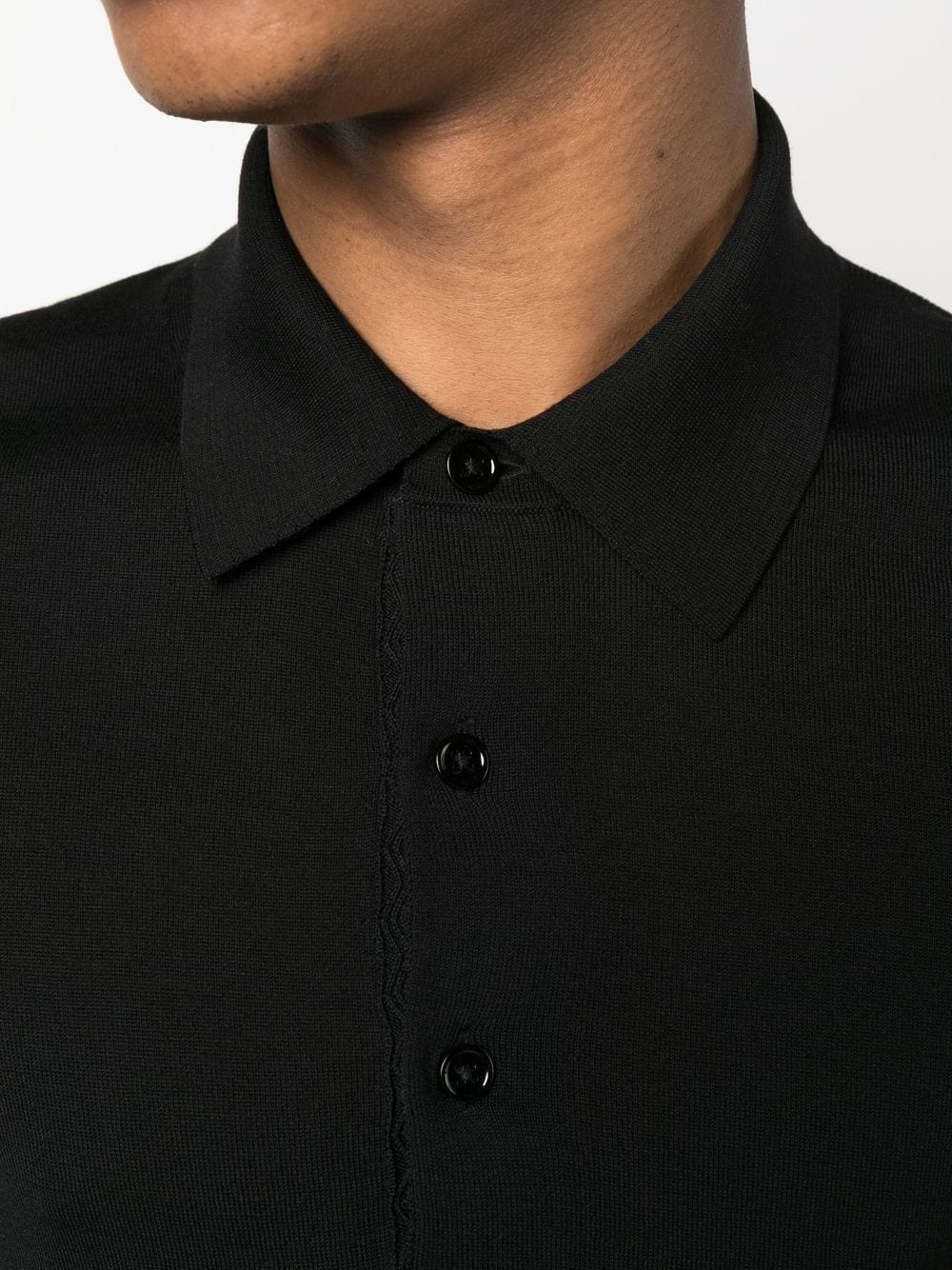 long-sleeve polo shirt - 5
