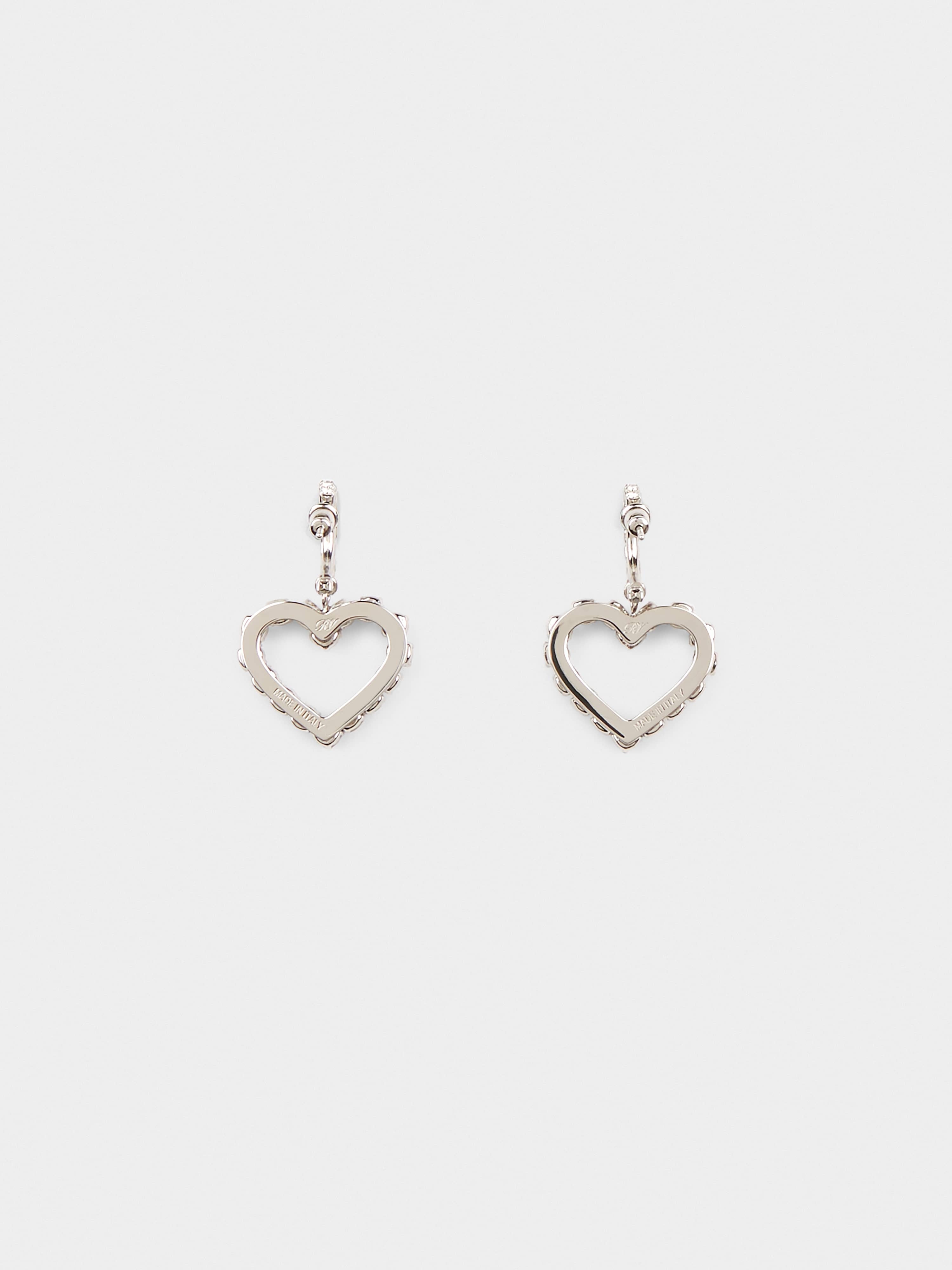 Love Pearls Strass Earrings - 2