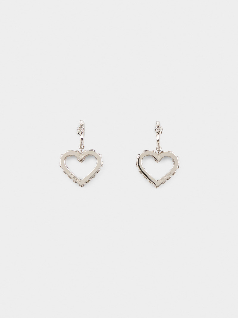 Roger Vivier Love Pearls Strass Earrings outlook