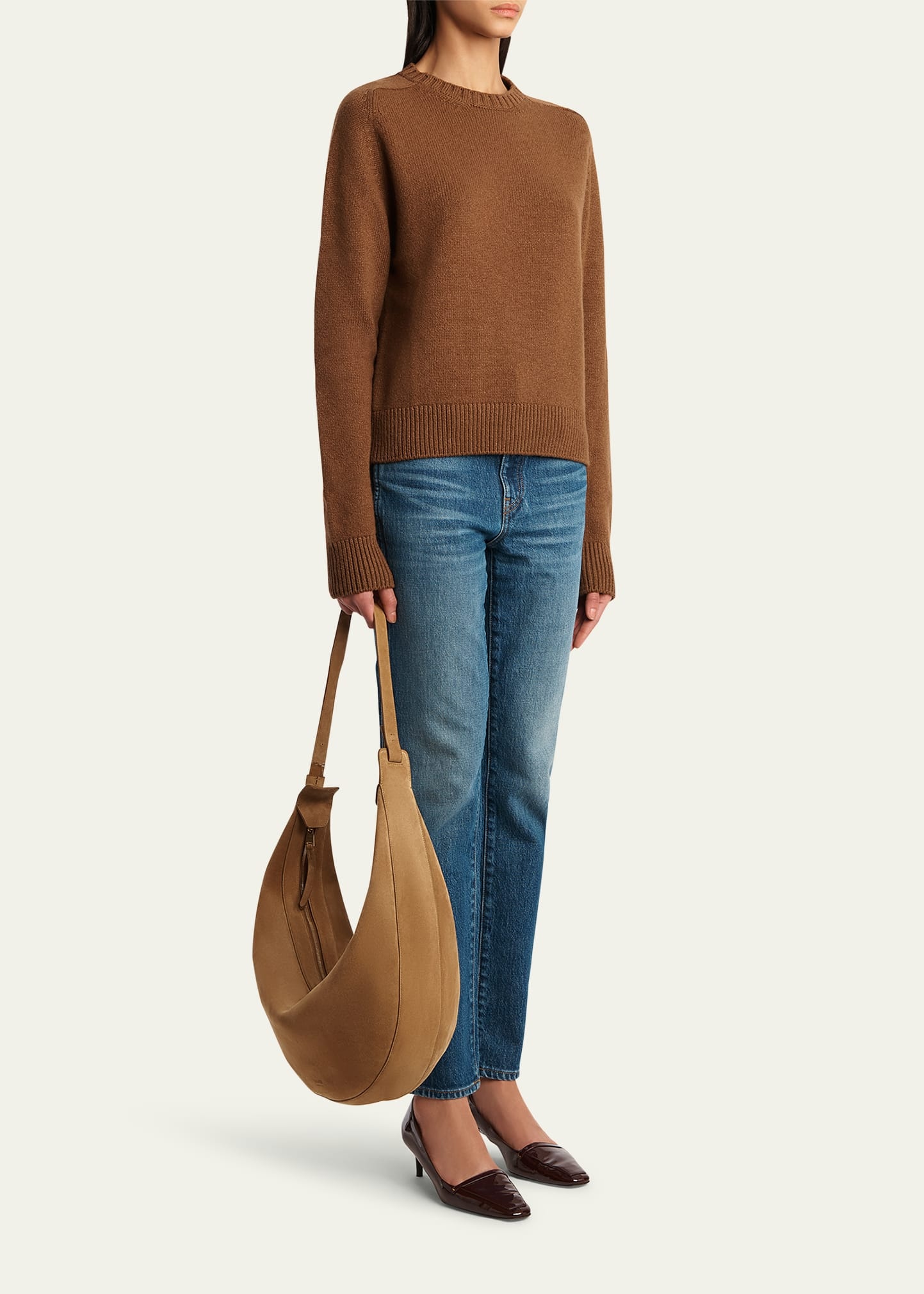 Nera Cashmere Crewneck Sweater - 2