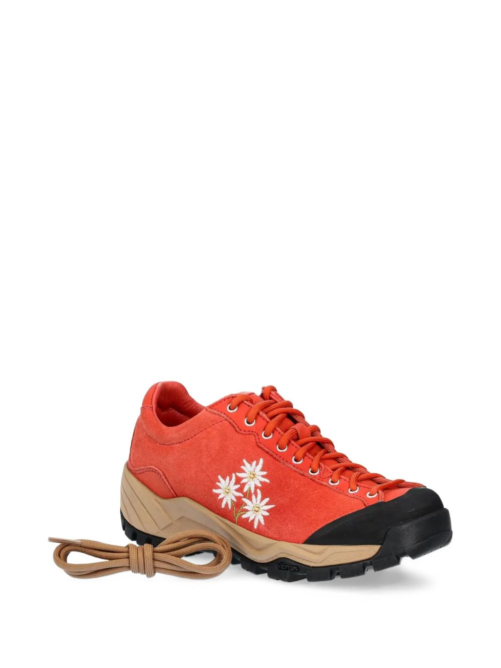 Movida floral-embroidered hiking sneakers - 6