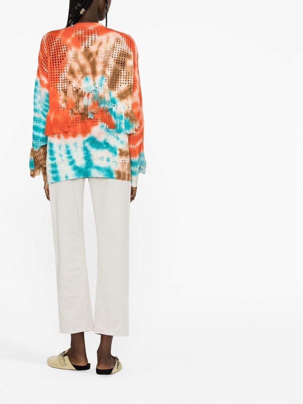 California Dreamin' net-knit jumper - 3