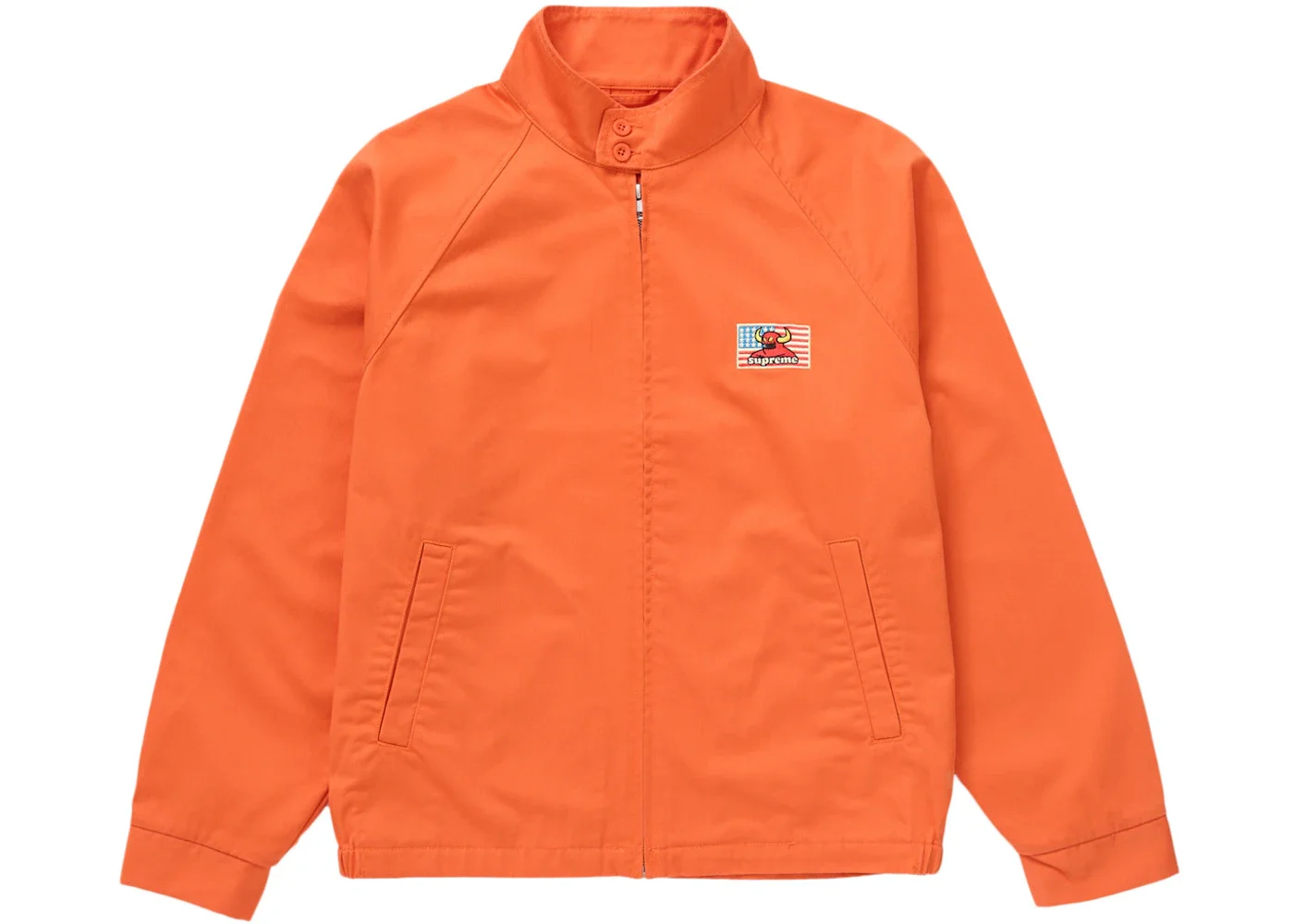 Supreme Supreme Toy Machine Harrington Jacket Bright Orange