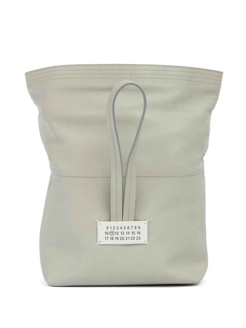 Paper leather clutch bag 5