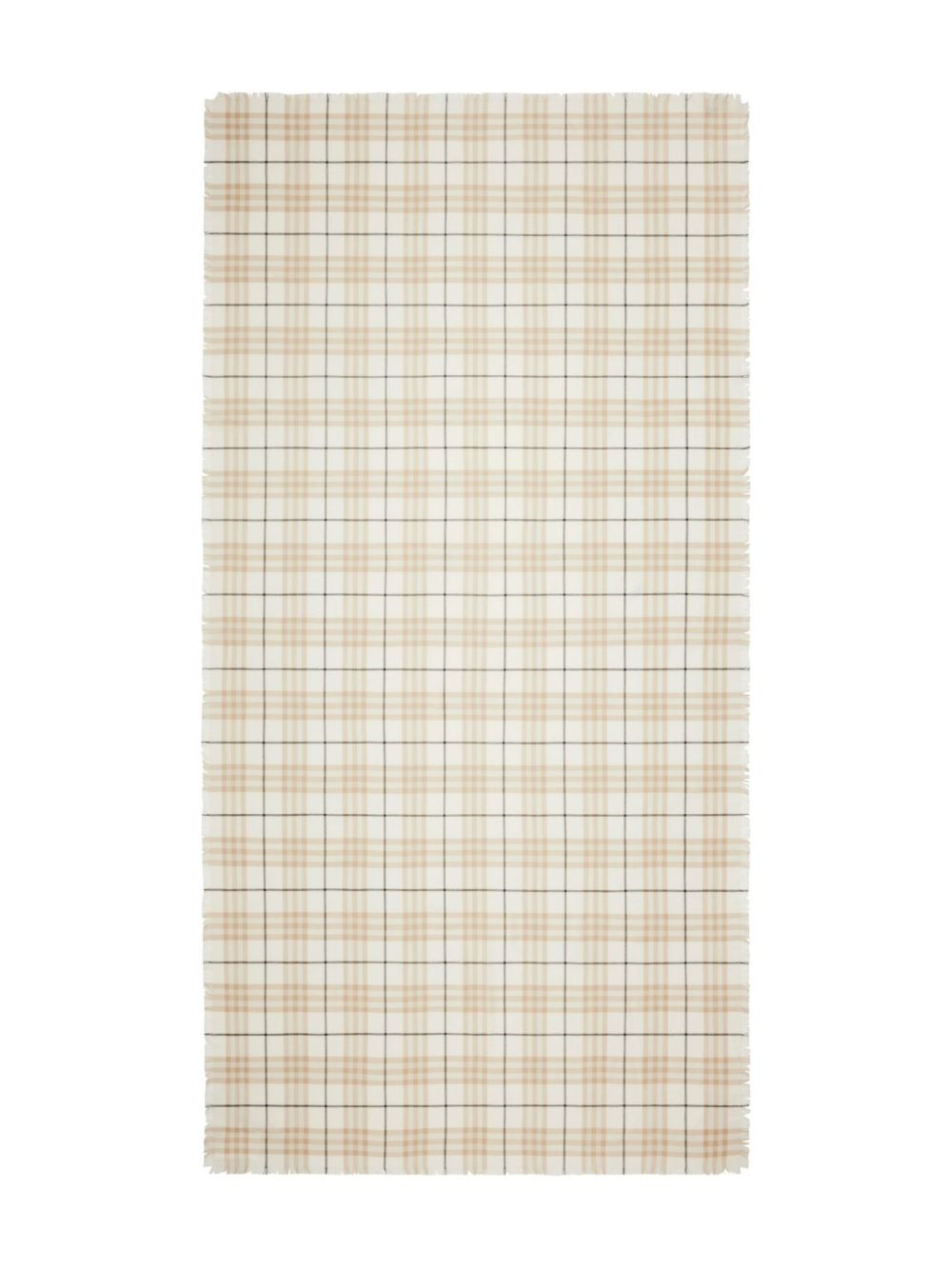 checked scarf - 3