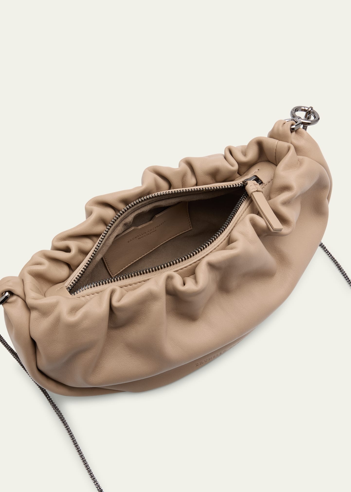 Brioche Leather Shoulder Bag - 3