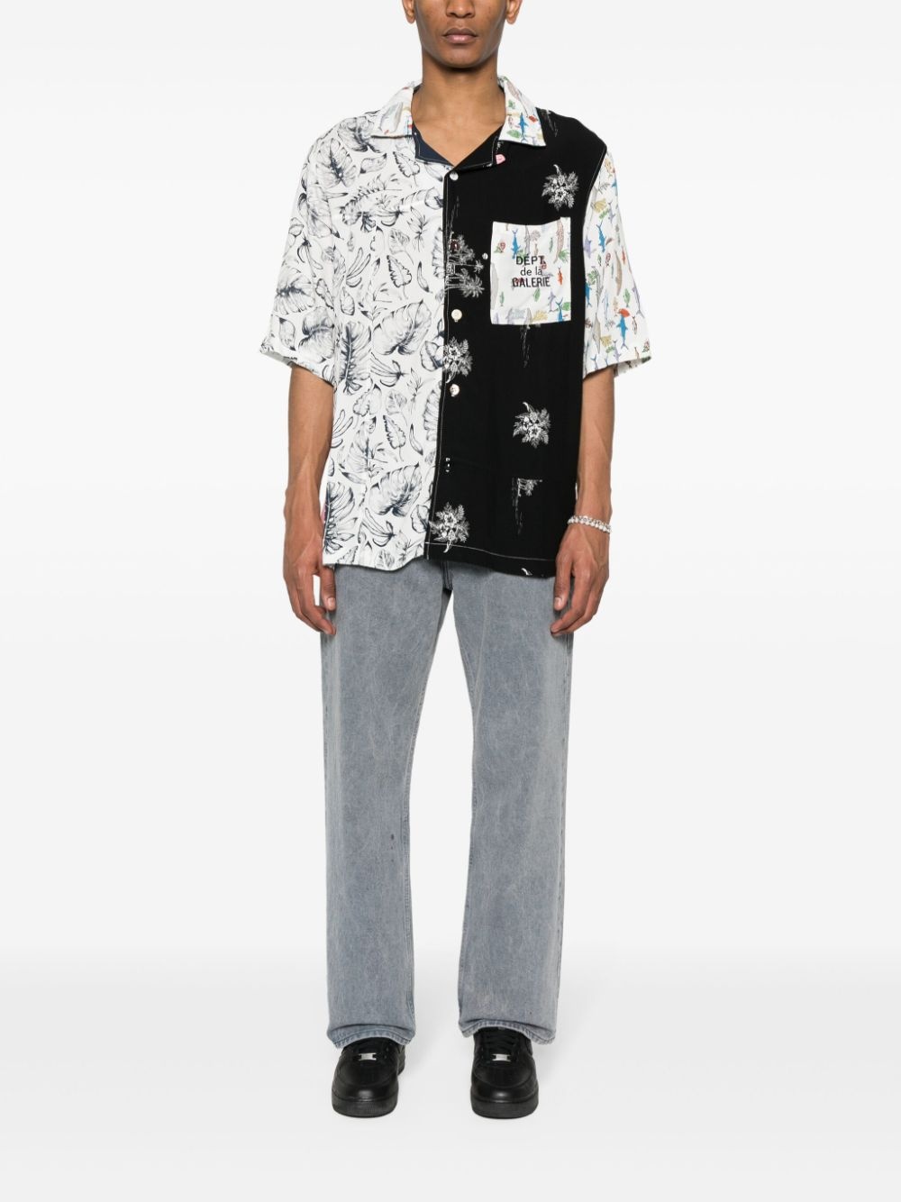 Parker mix-print shirt - 2
