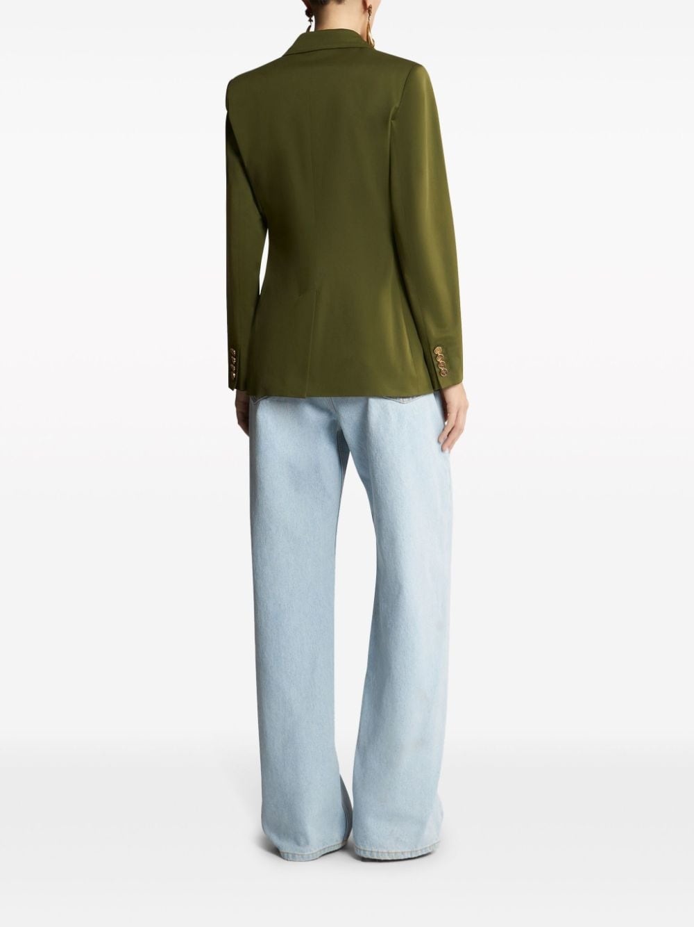 Pegaso-buttons single-breasted blazer - 3