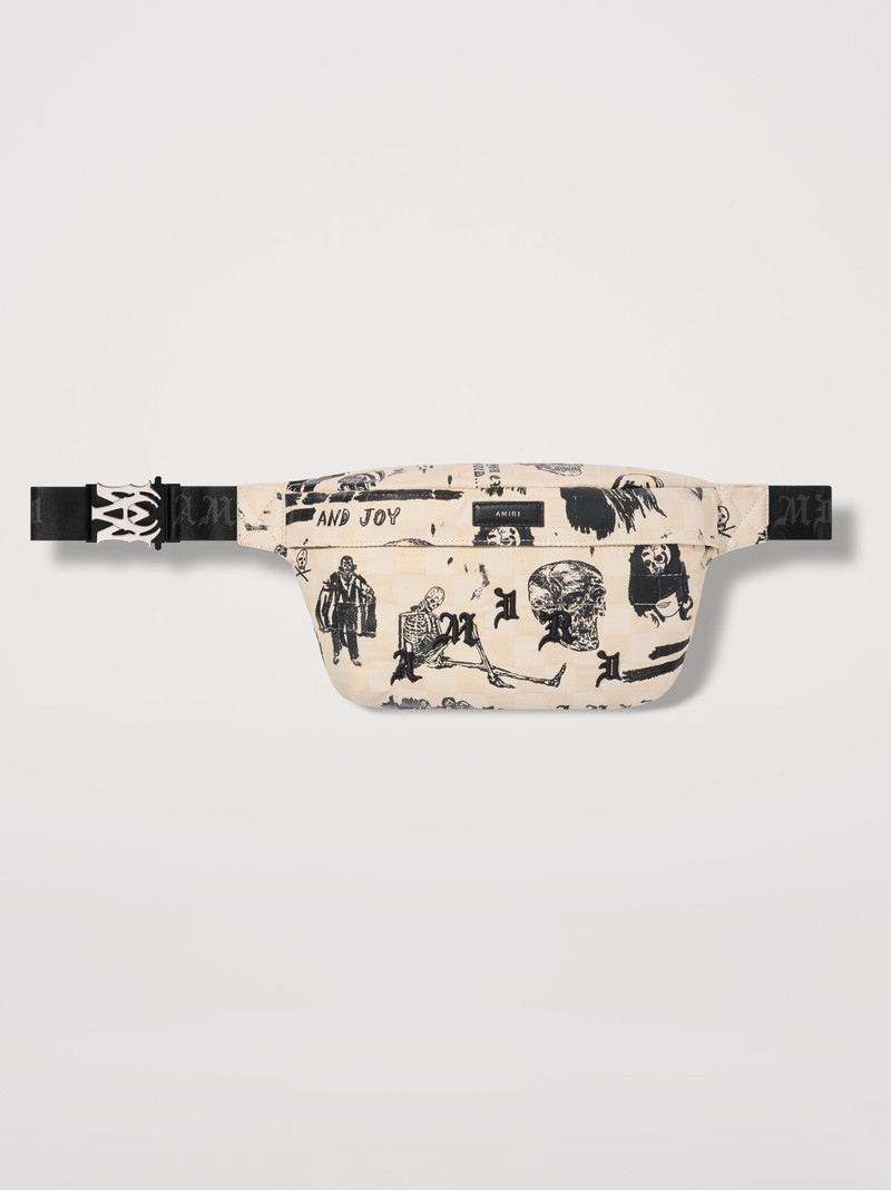 WES LANG SKETCH PRINT BUMBAG 1