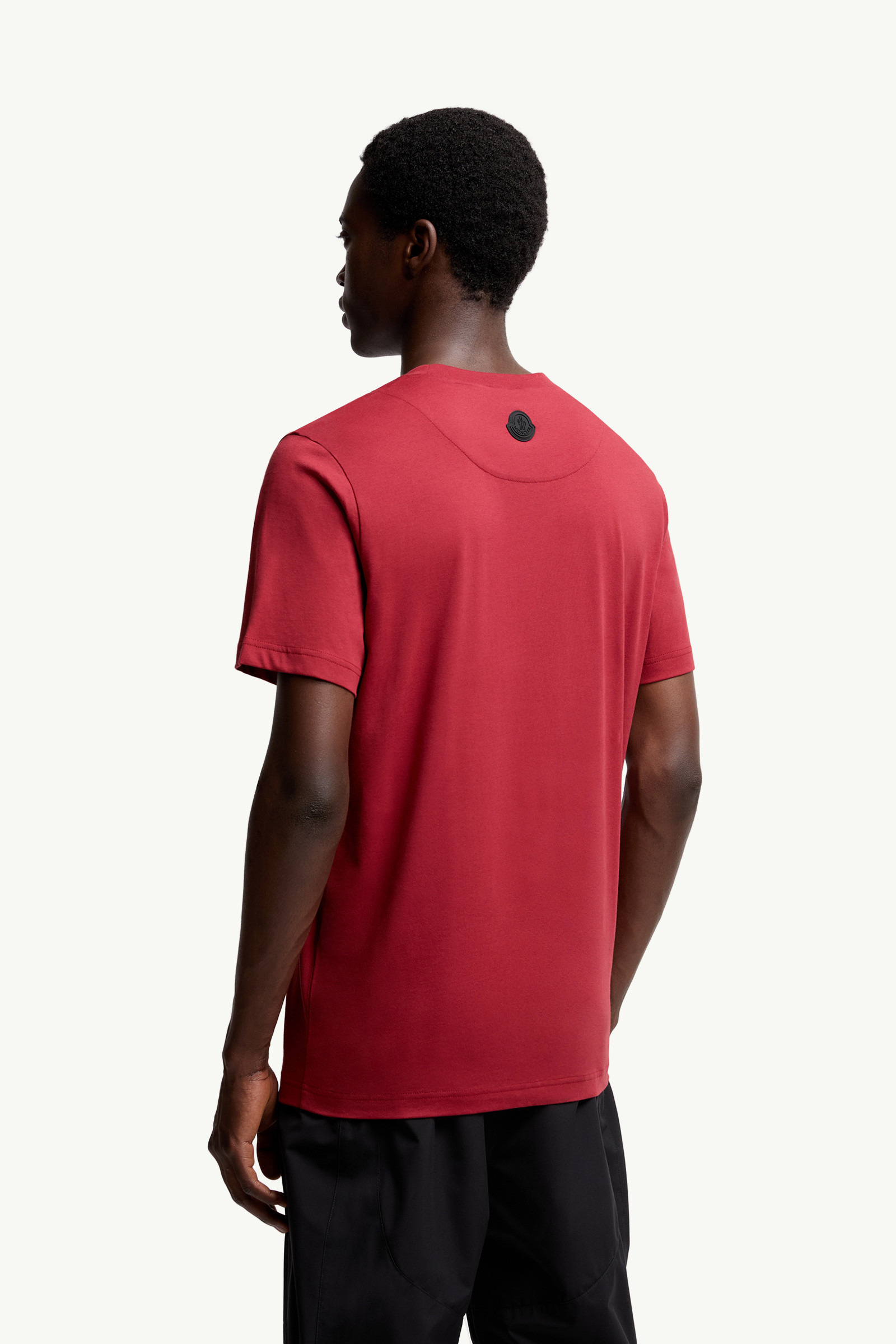 Three-Dimensional Logo Cotton T-Shirt - 5