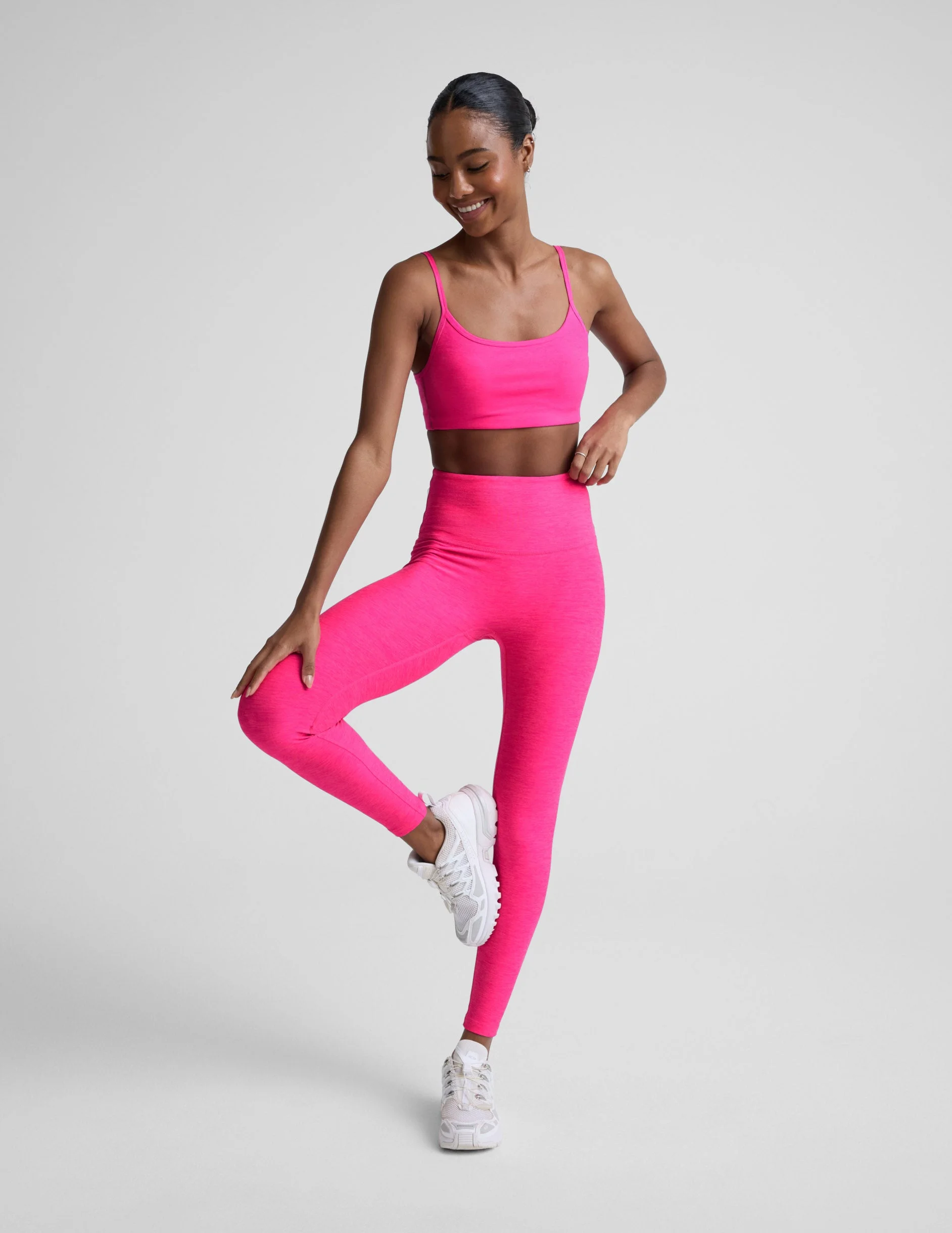 Spacedye No Front Seam Midi Legging - 1