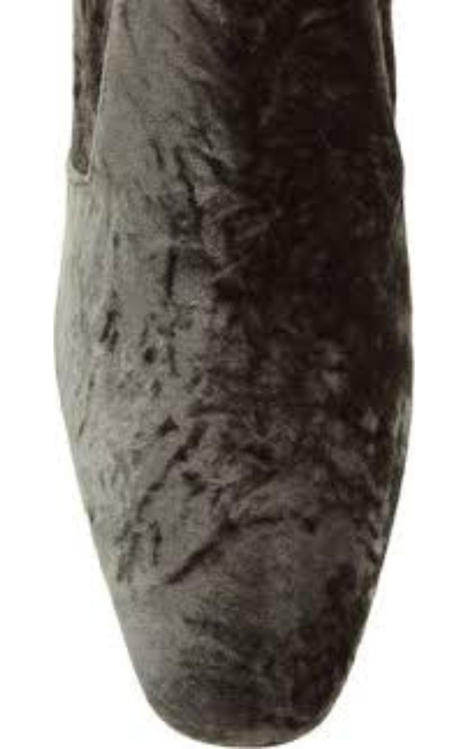 Ella Velvet Over-the-knee Boots - 7