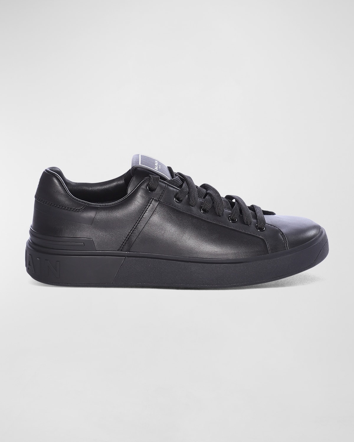 【関税＆送料込み】Balmain \"B-Court\" Sneaker B-Court smooth leather sneakers - Women | BALMAIN