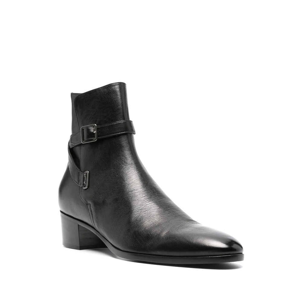 Saint Laurent Black Boots Men - 4