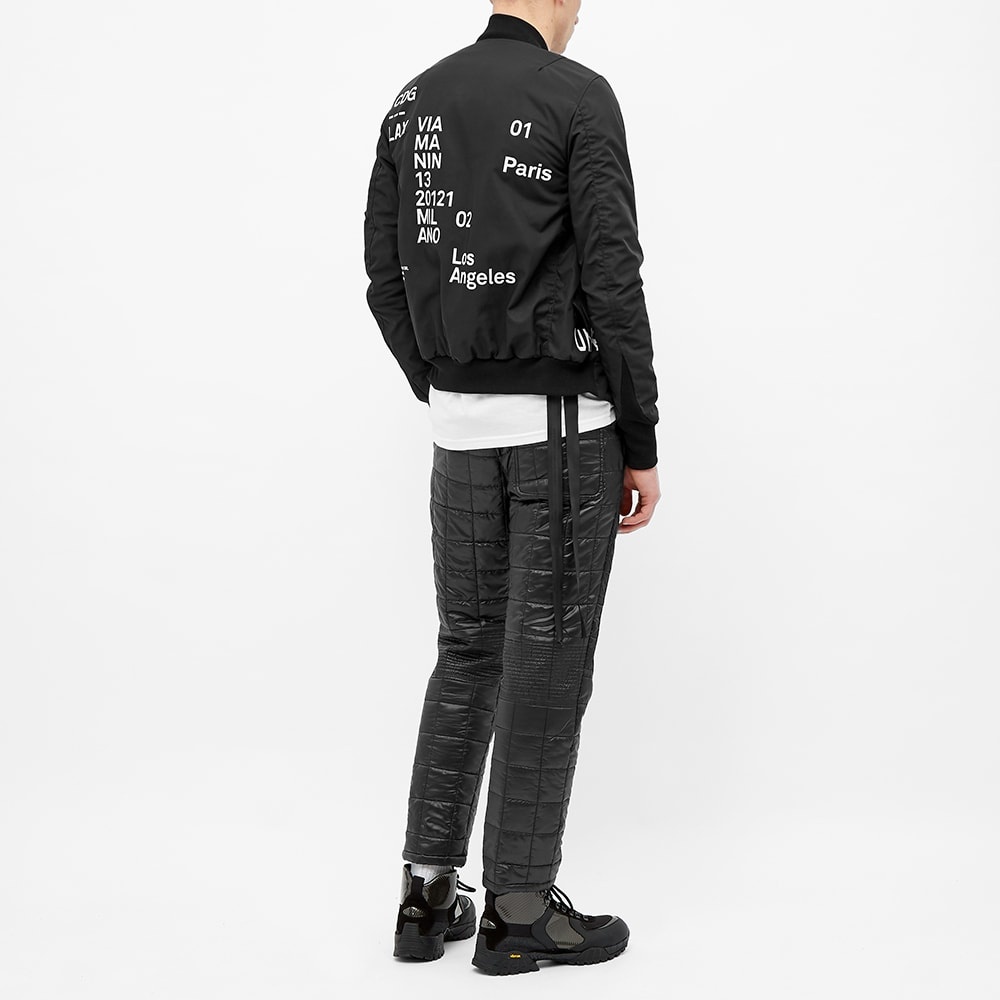 Unravel Project UNR LAX Tuxedo Bomber Jacket - 6