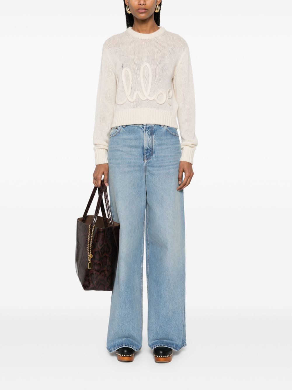 Chloé wide-leg Jeans - 4
