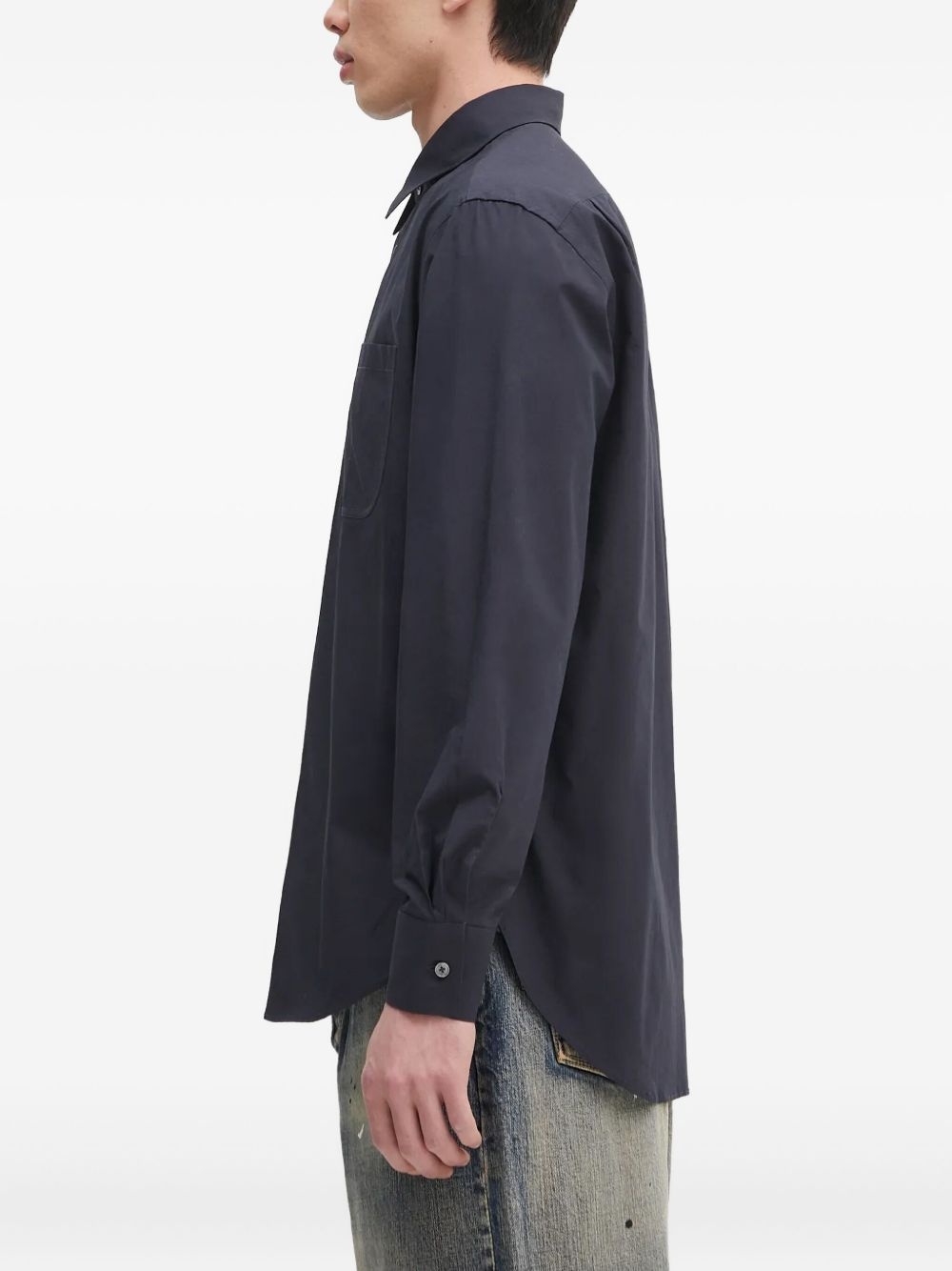 pocket long-sleeve shirt - 3