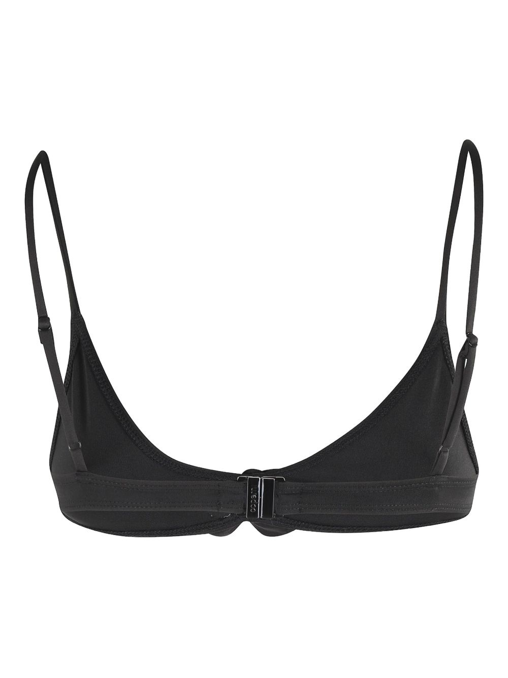floral-appliqué bikini top - 2