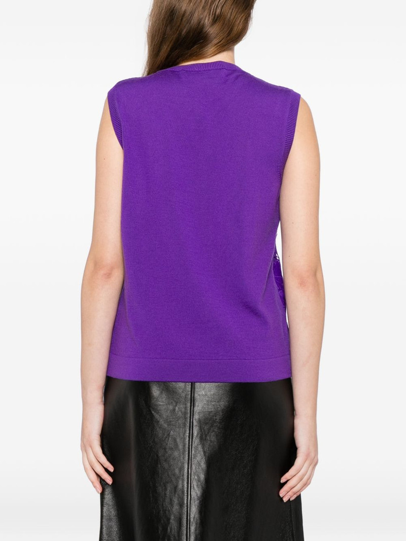 lace knitted vest 4
