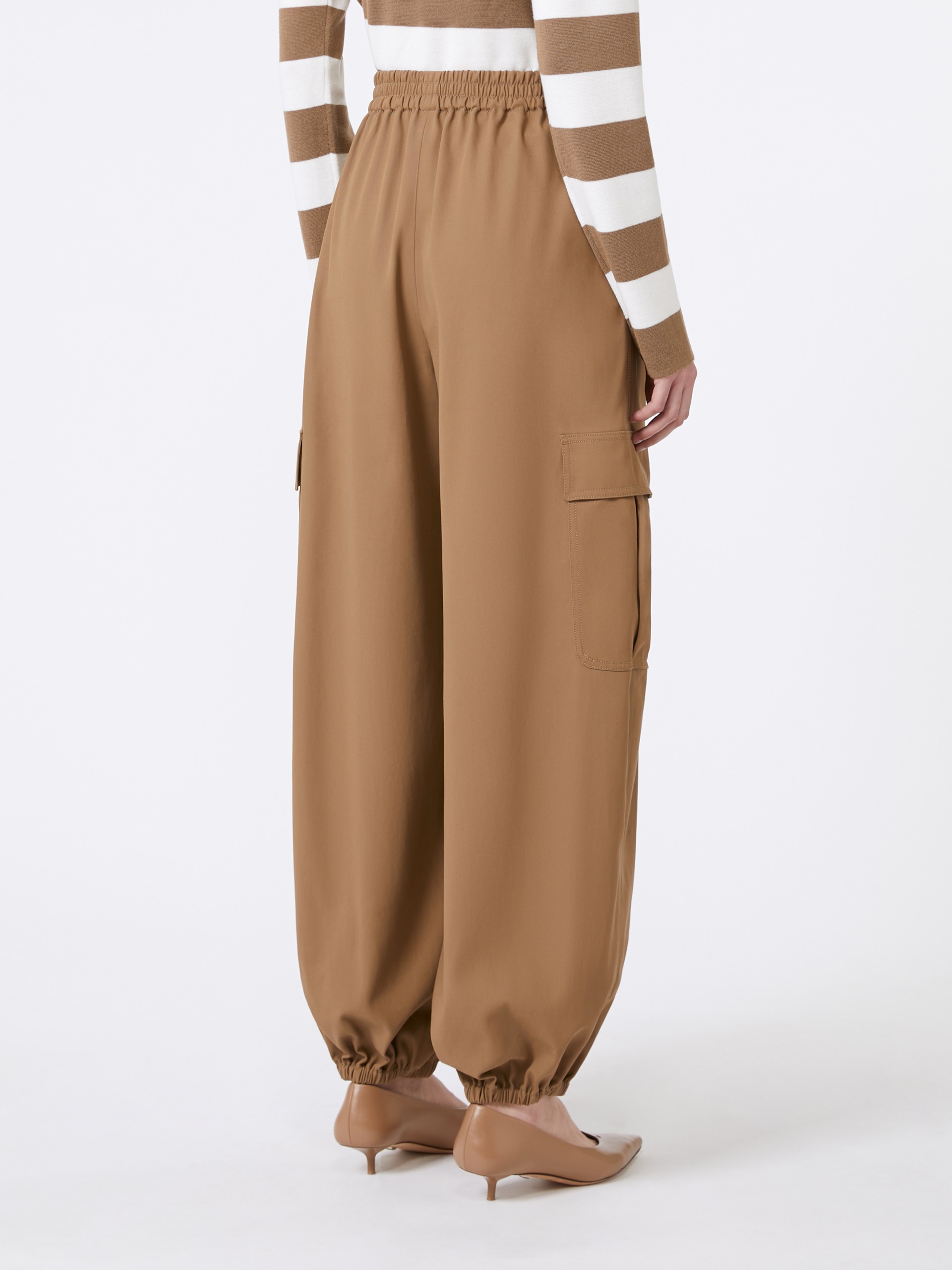 GLAUCO Cotton baggy trousers - 4
