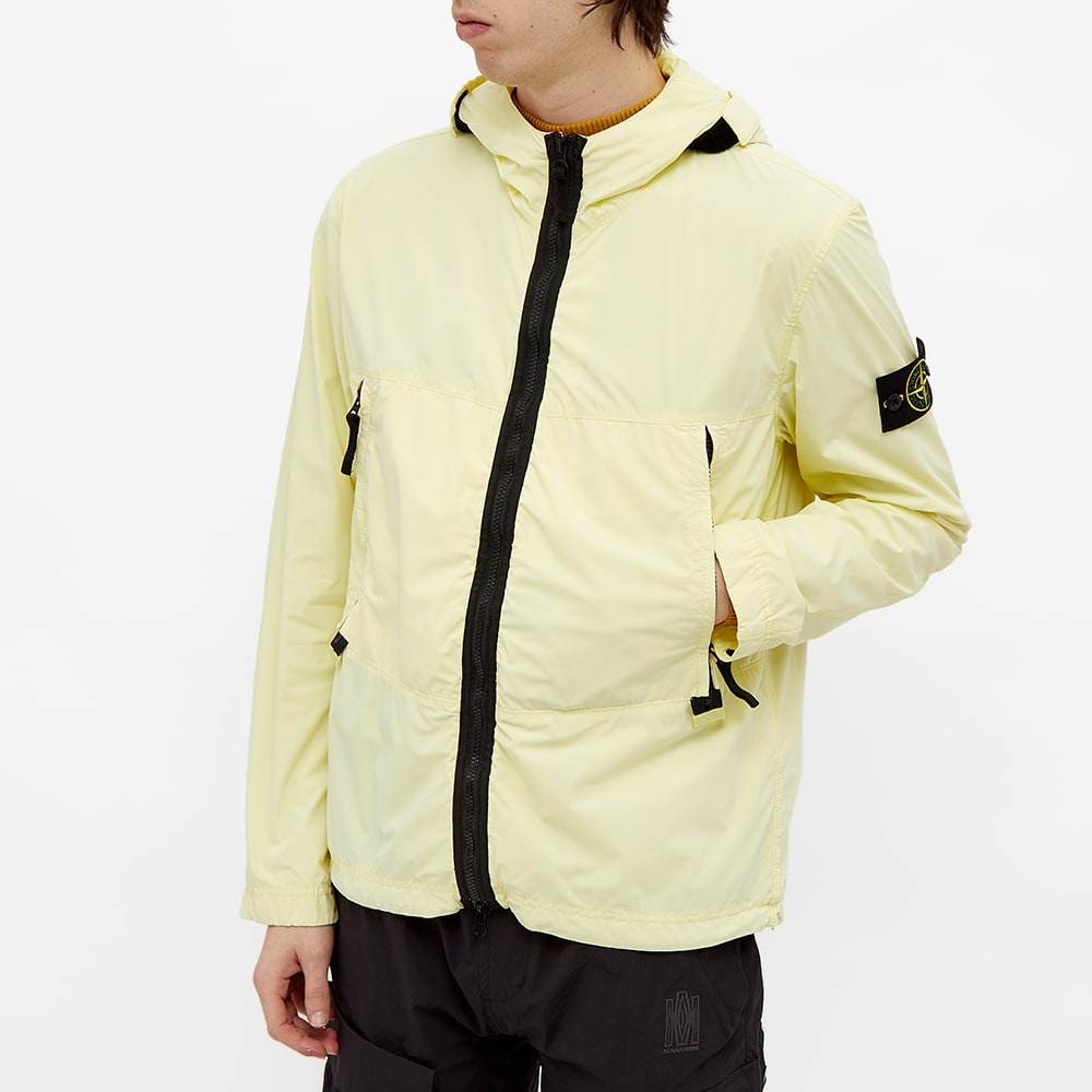 Stone Island Nylon Garment Dyed Hooded Jacket - 5