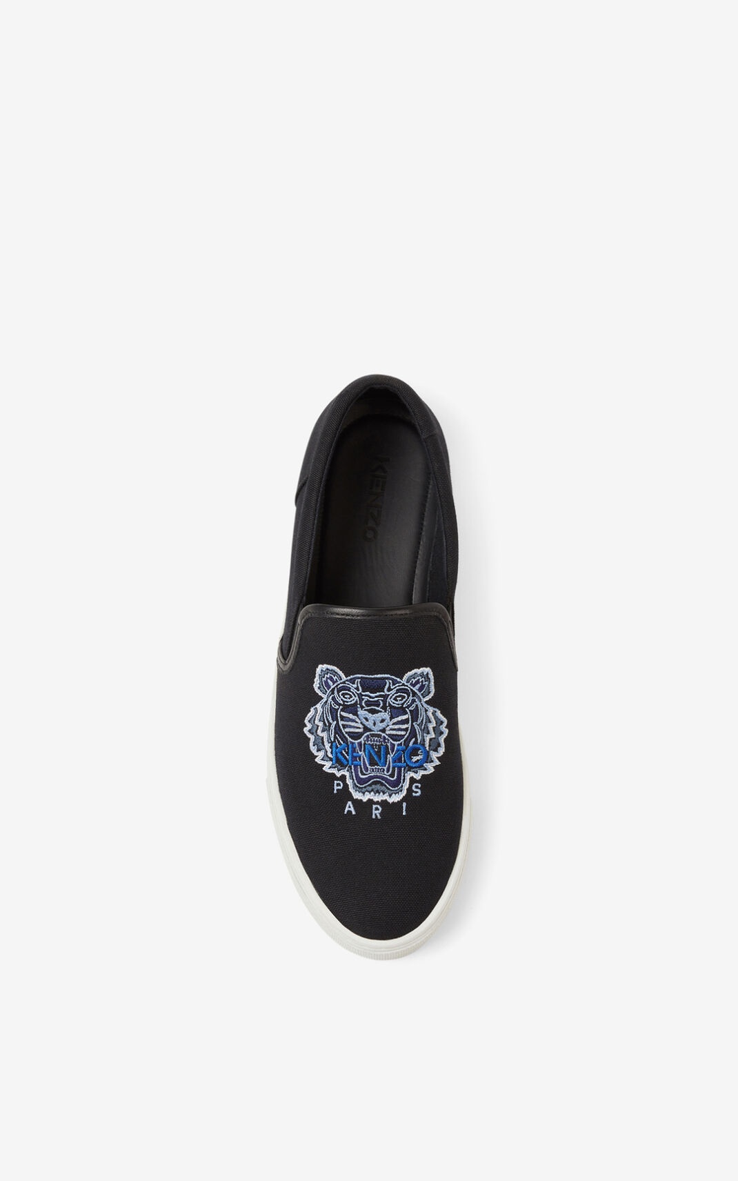 K-SKATE Tiger canvas slip-on sneakers - 2