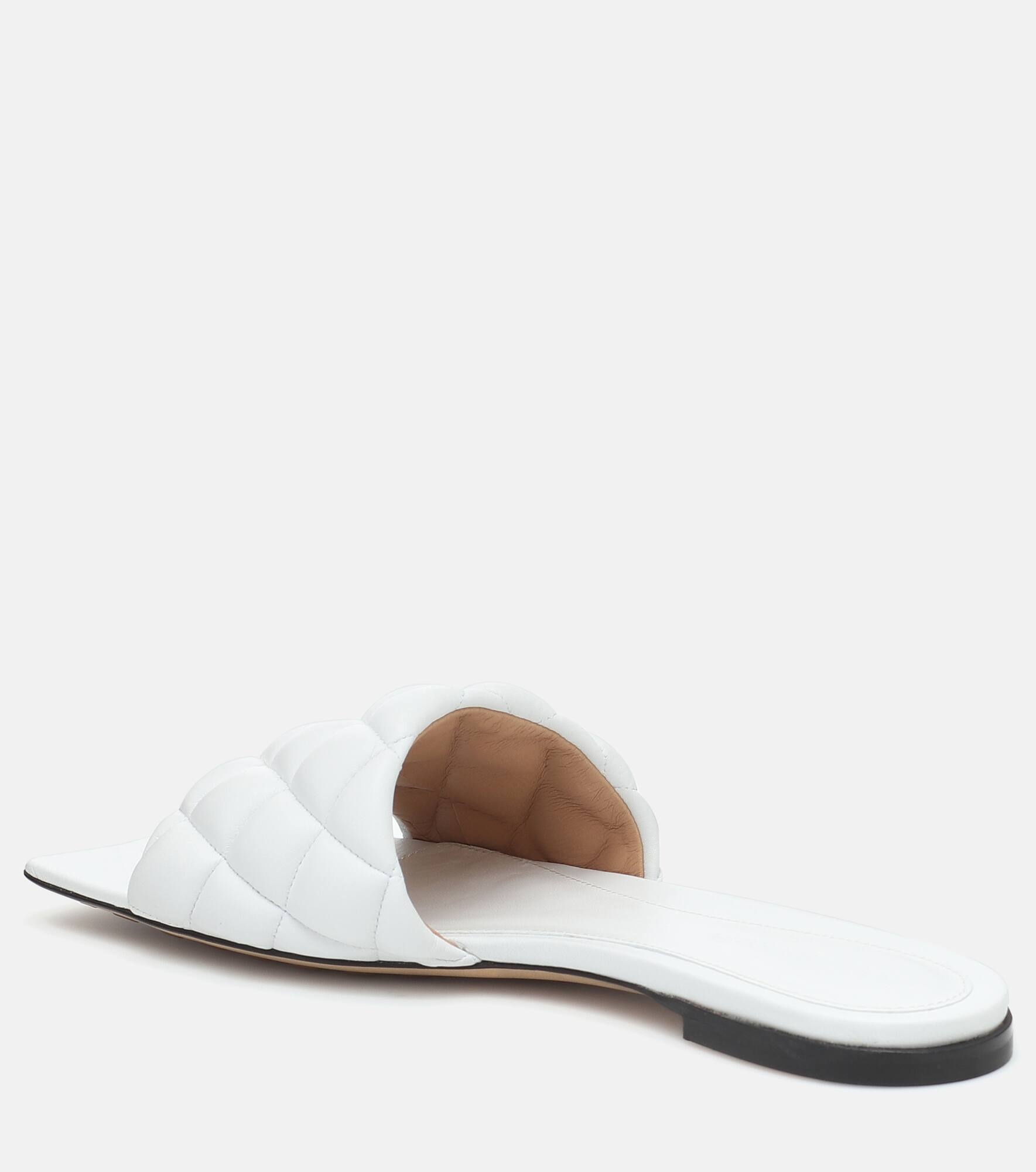 Padded leather sandals - 2