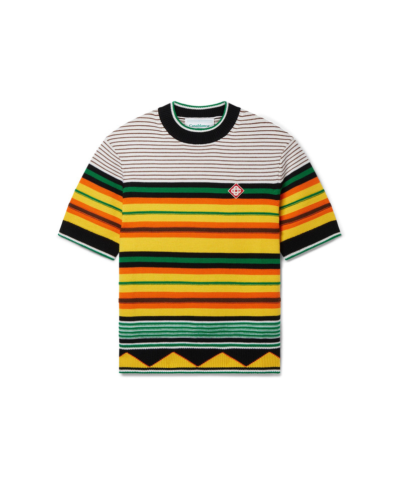 Knit Striped T-Shirt 1