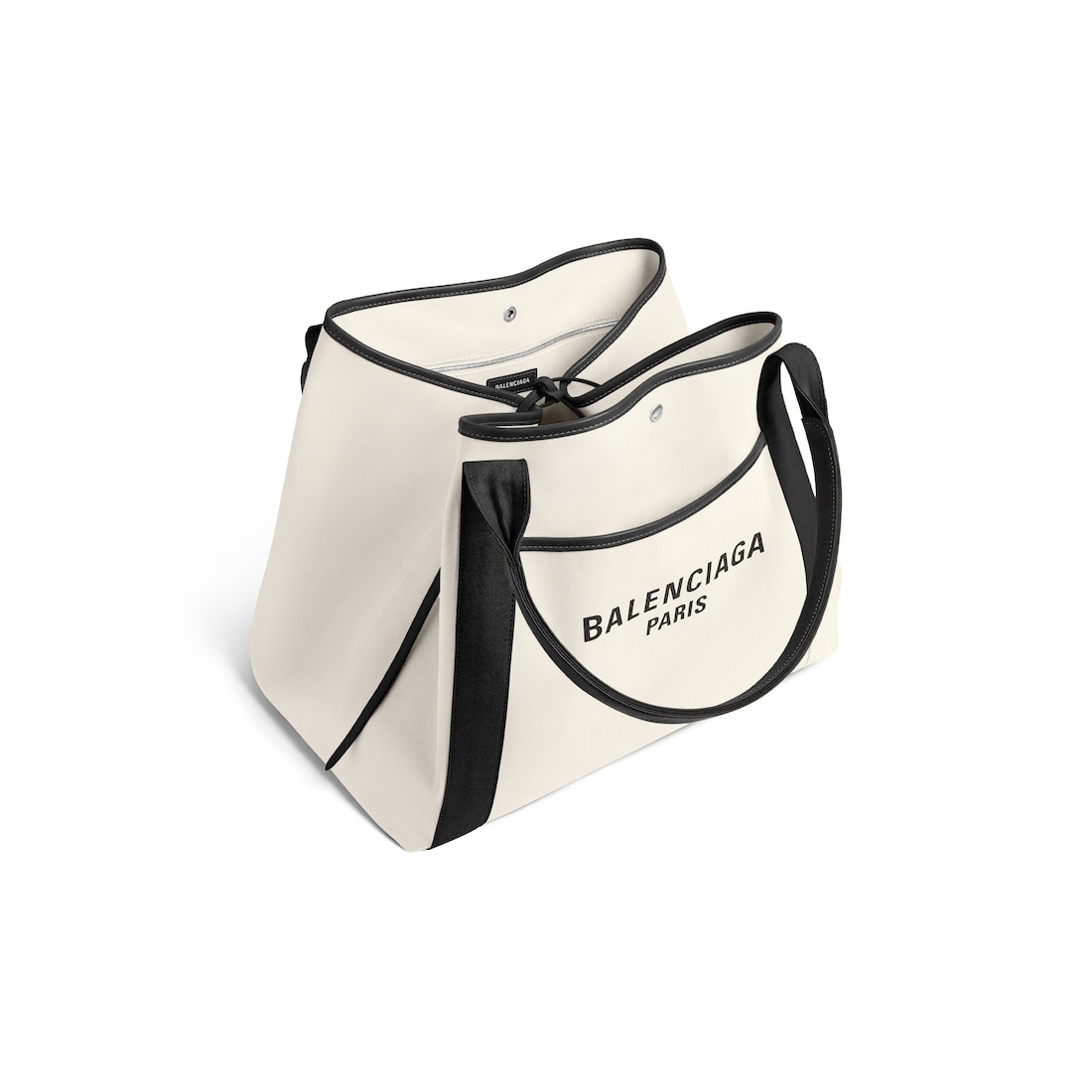 Women's Biarritz Large Tote Bag  in Beige/black - 4