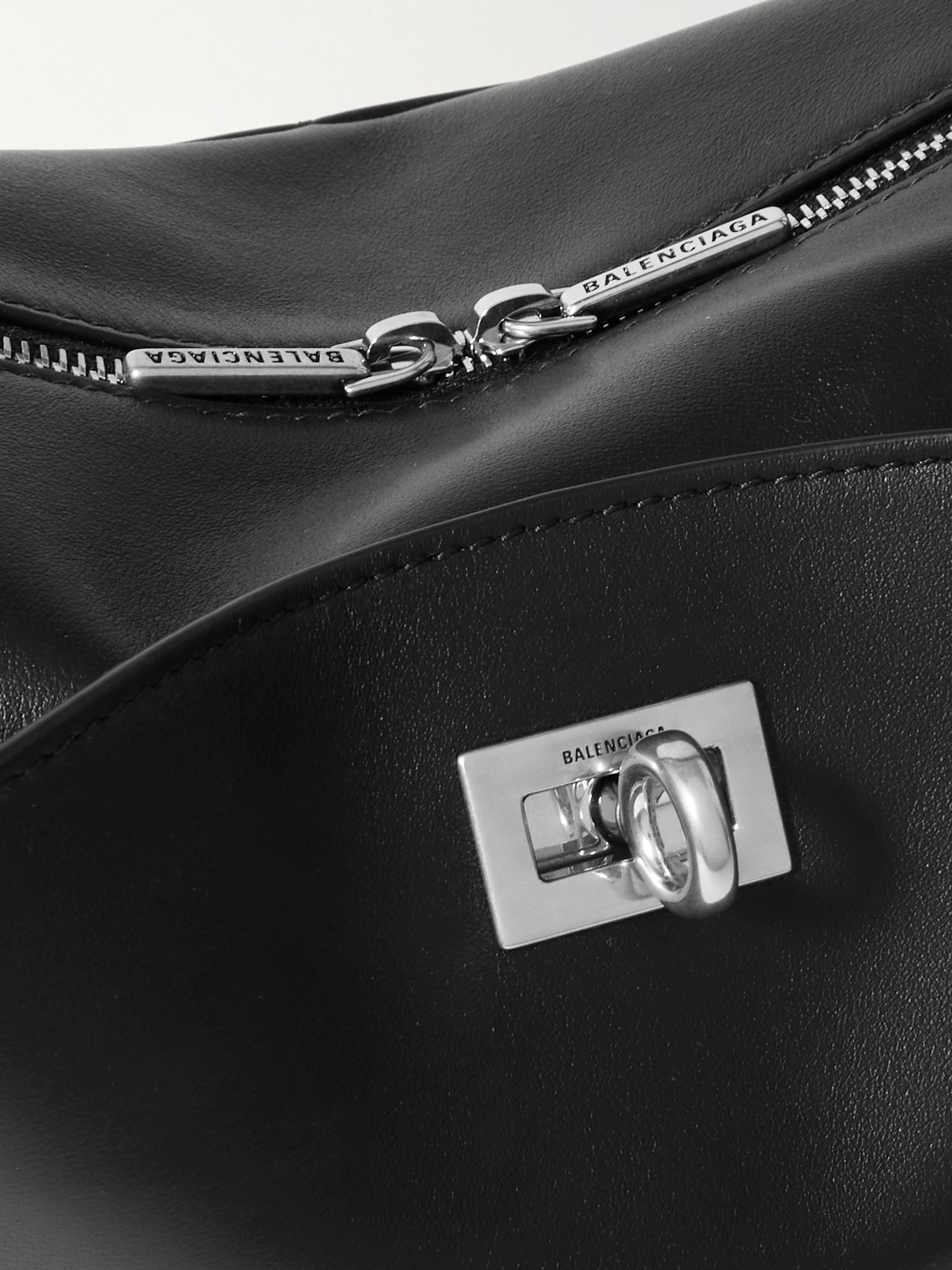 Rodeo Leather Camera Bag Black - 4