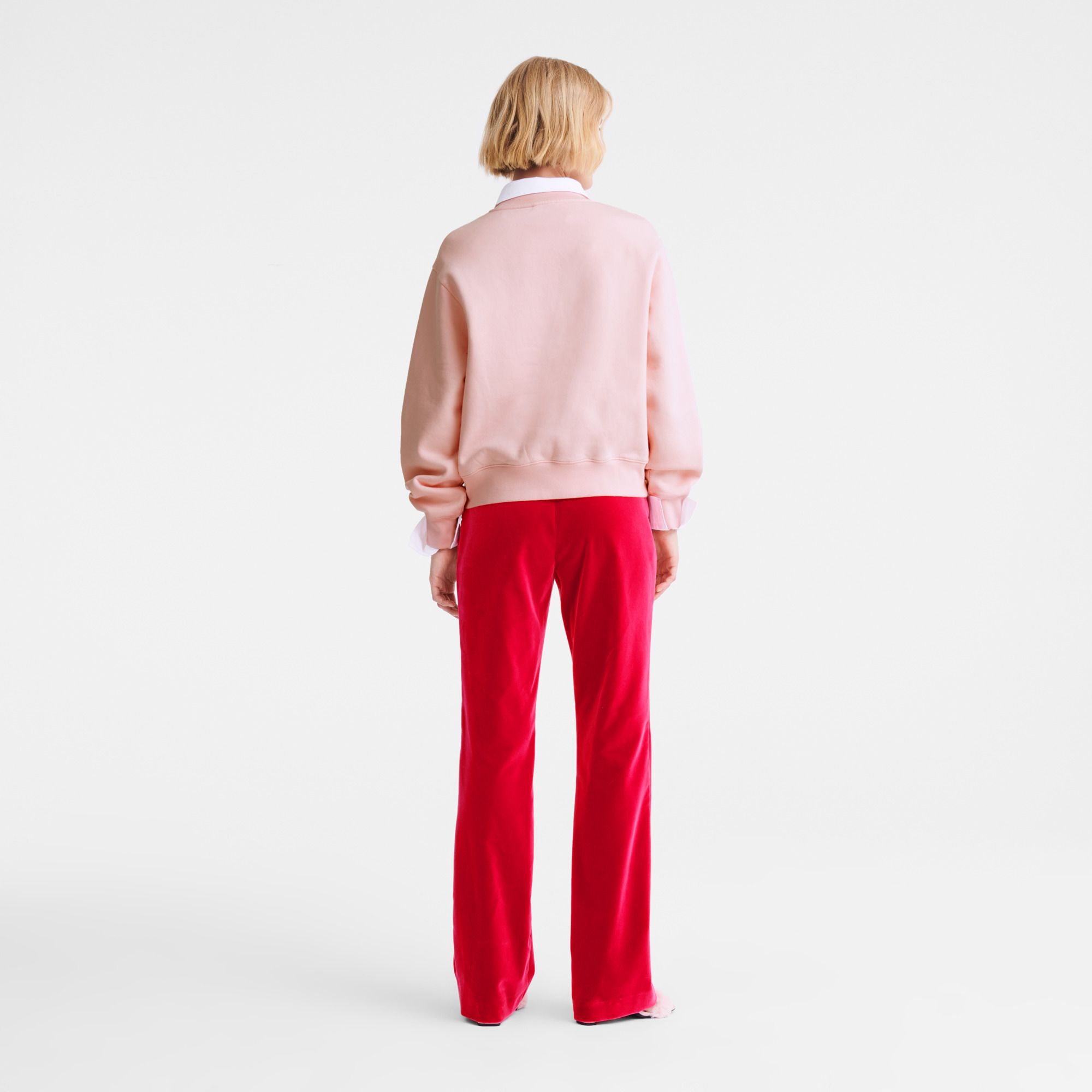 Trousers Pink - Velvet - 3