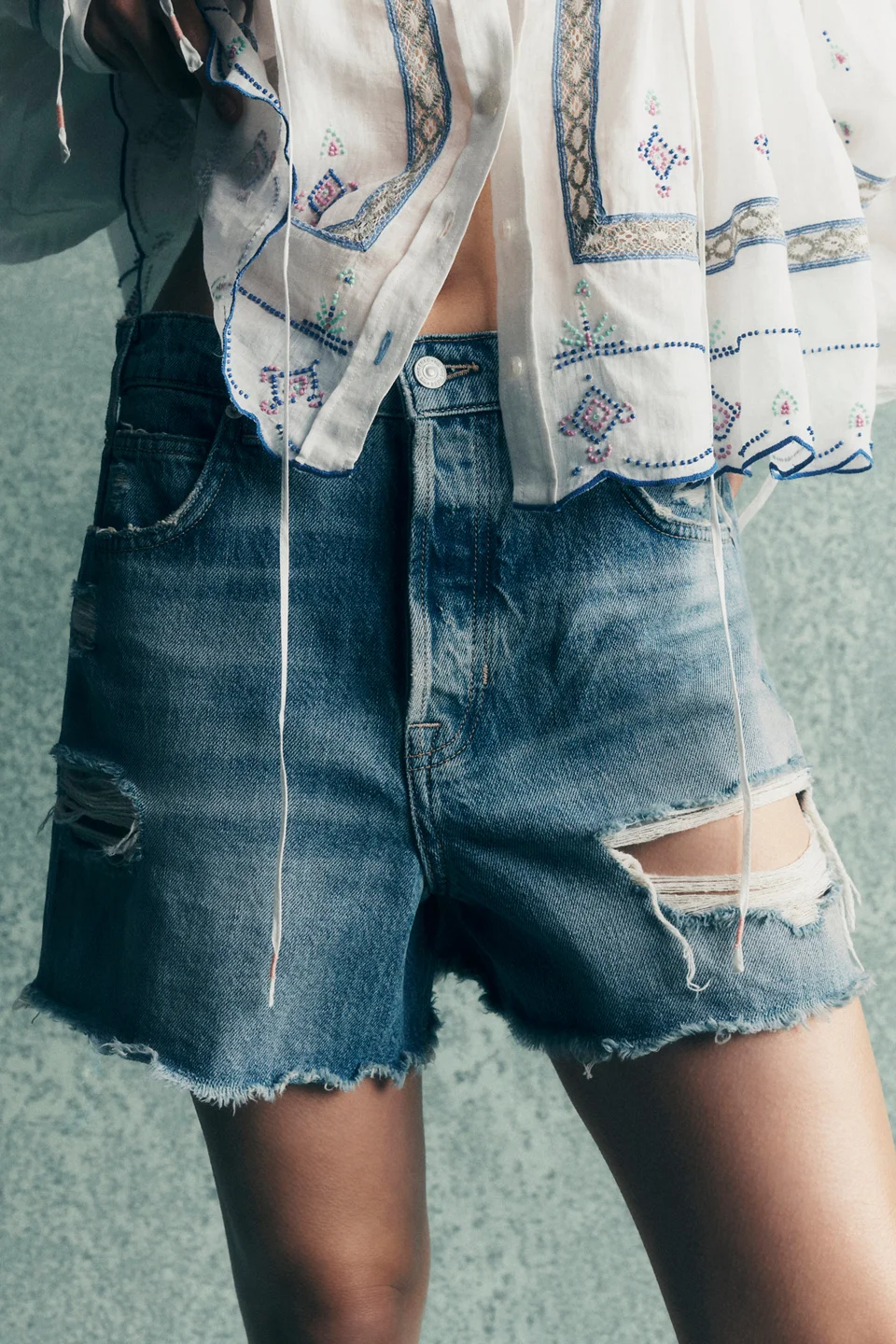 We The Free Tippi Denim Shorts - 1