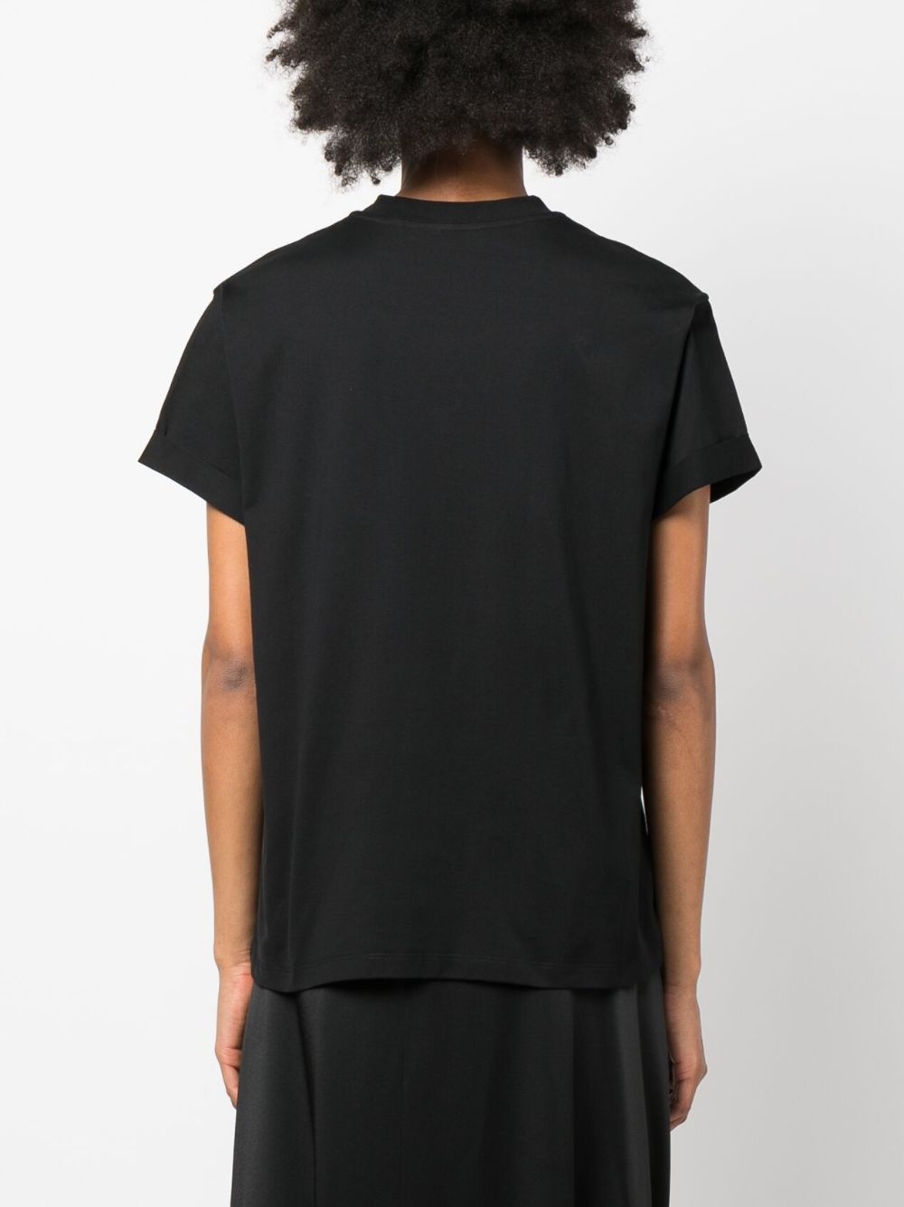 star-print faux-pearl-embellished T-shirt - 4