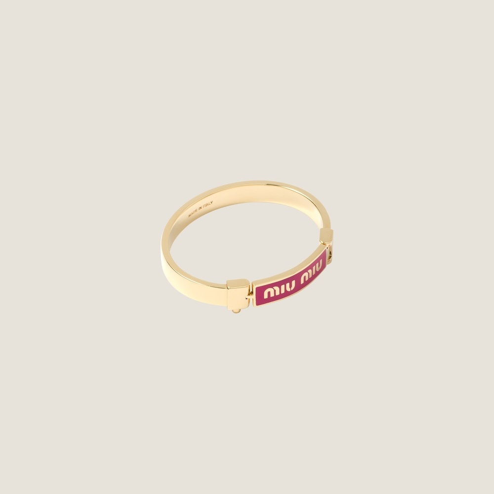 Enameled metal bracelet - 3