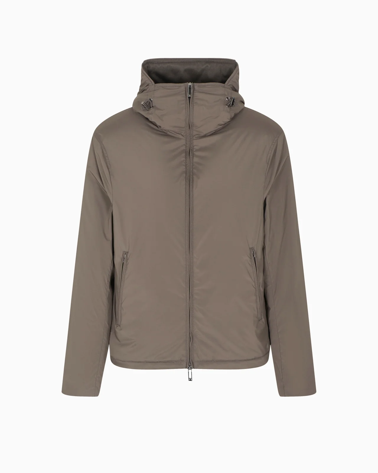 TRAVEL ESSENTIALS WATER-REPELLENT NYLON HOODED JACKET - 1