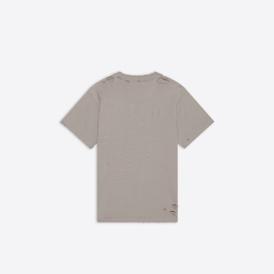 BALENCIAGA Blurry Small Fit T-shirt in Grey outlook