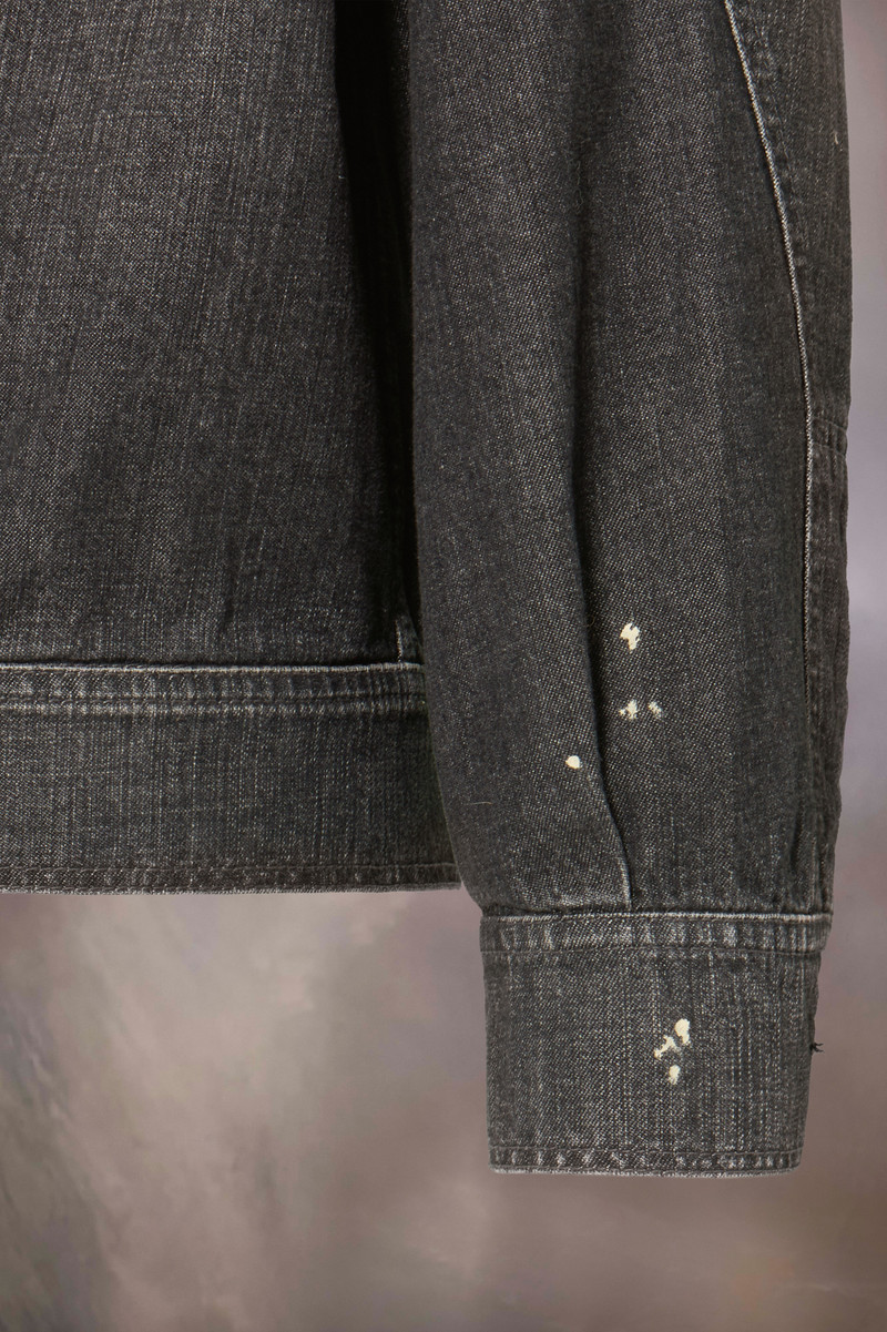 Distressed denim jacket 5
