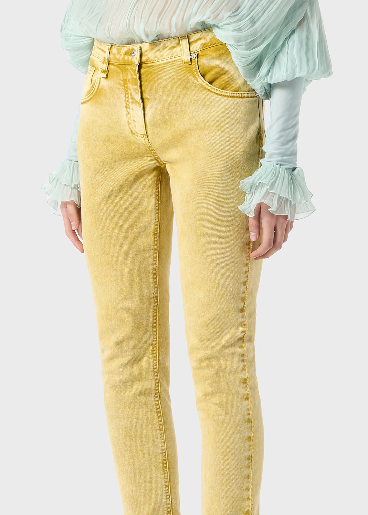COTTON BULL SKINNY JEANS - 5