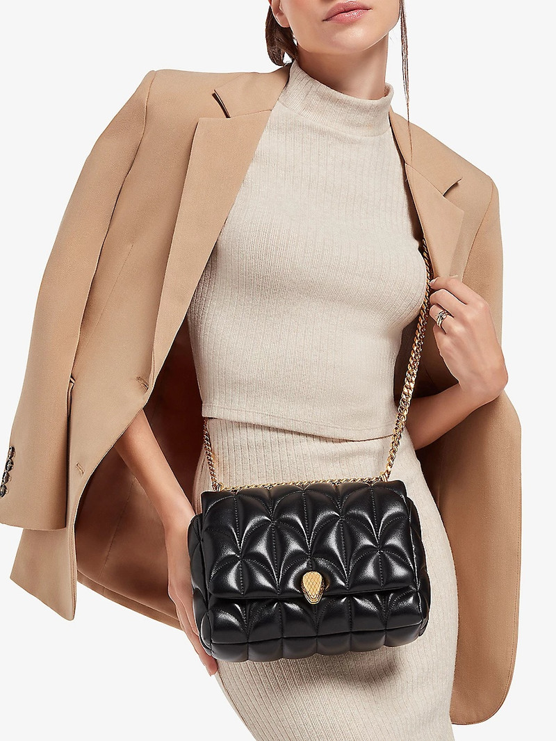BVLGARI Serpenti Sugarloaf medium leather shoulder bag outlook