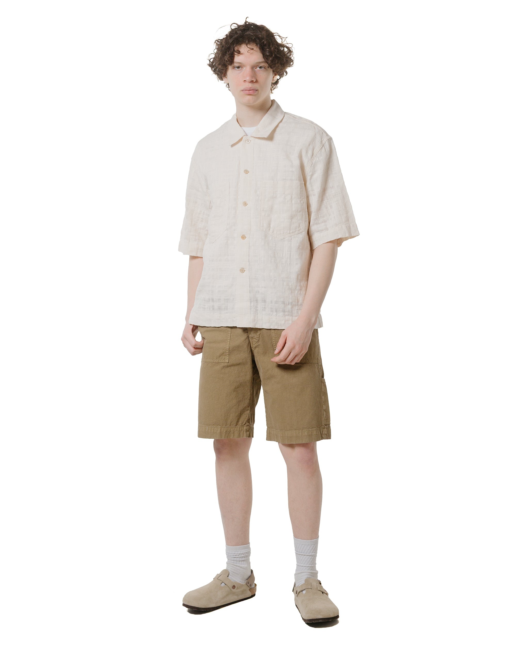 Wide Twist Work Short Light Brown - 4