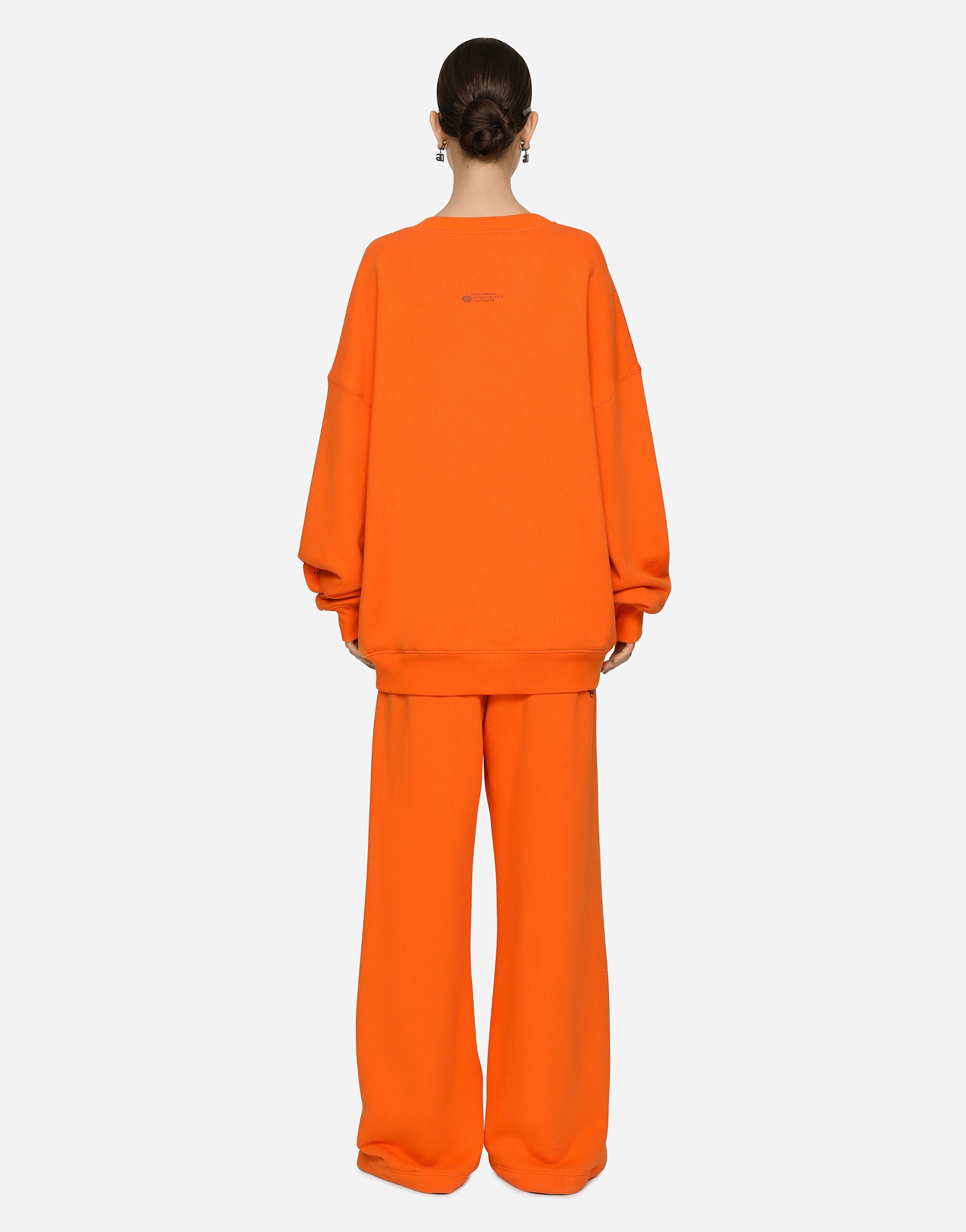 Jersey jogging pants with DGVIB3 print - 4