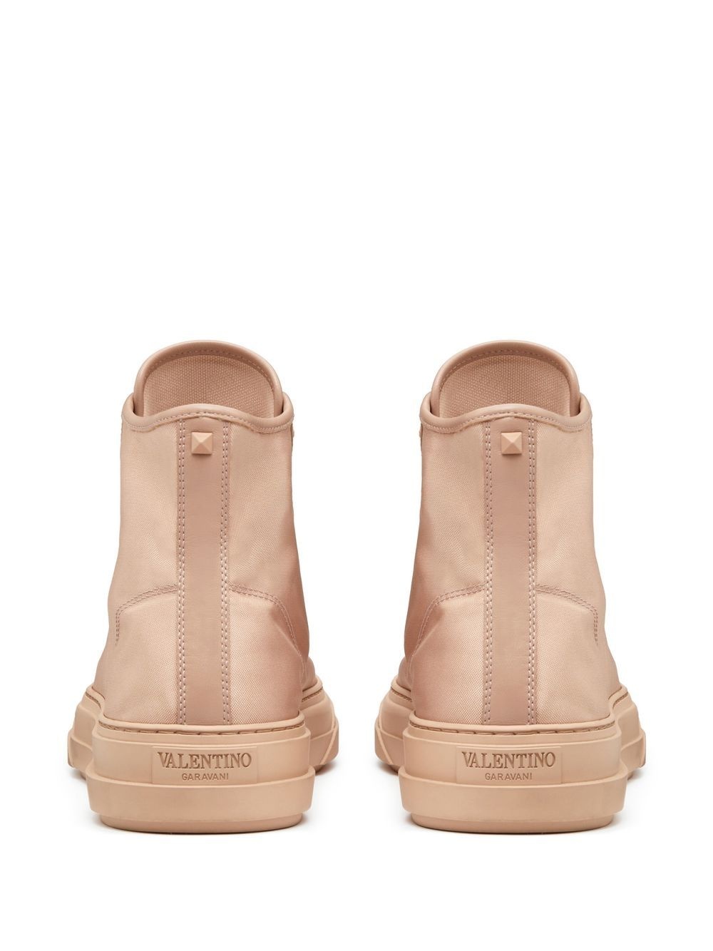 high-top lace-up sneakers - 3
