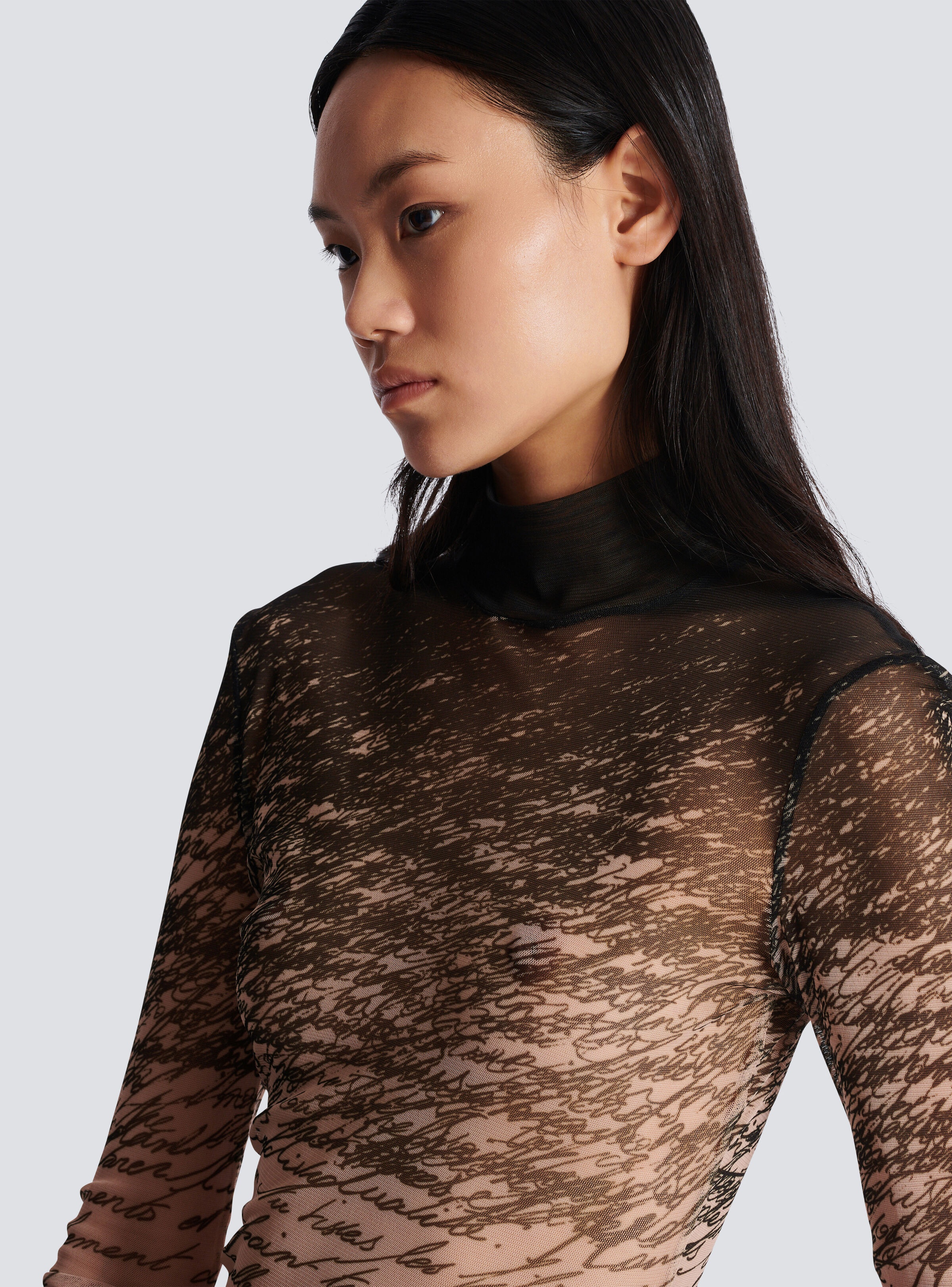 Long-sleeved top with "Love Letter" print - 7