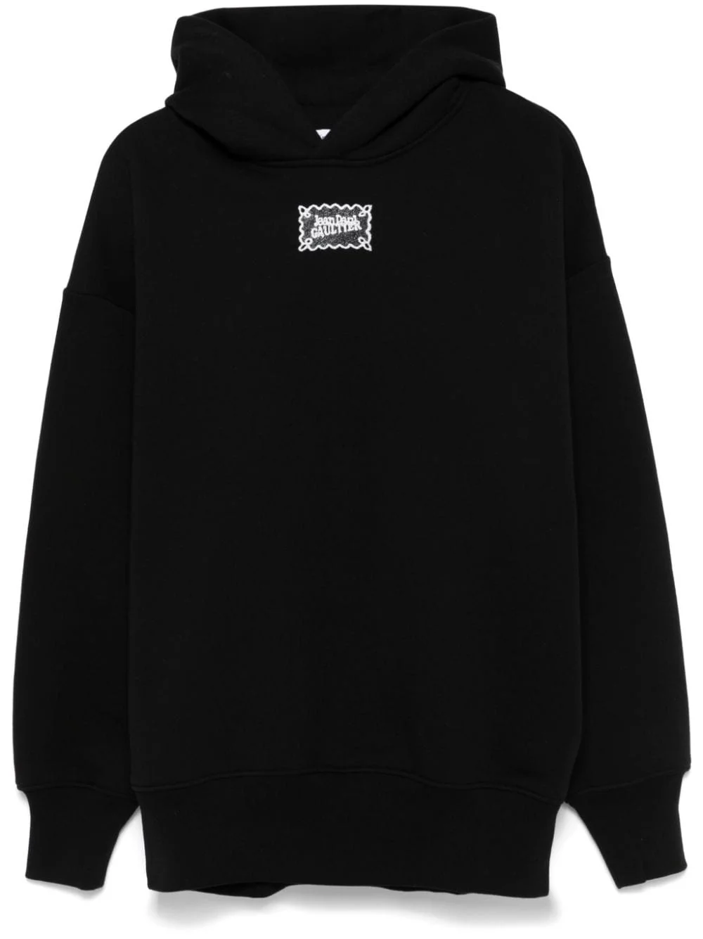 logo-print hoodie - 1